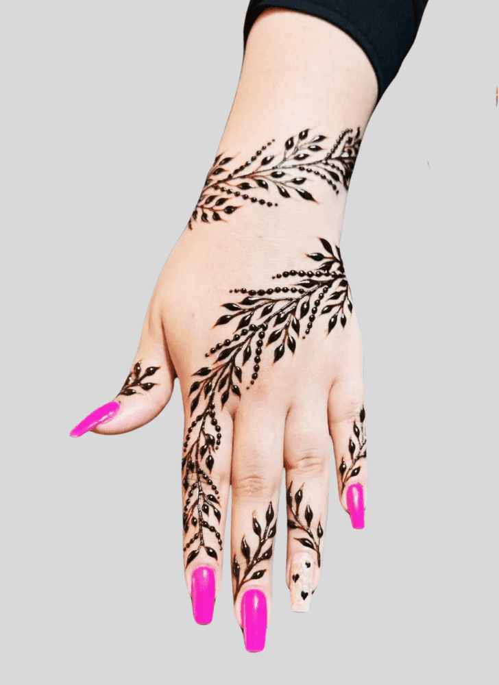 Appealing Stencils Henna Design