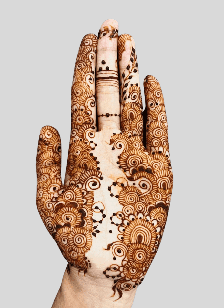 Beauteous Stencils Henna Design