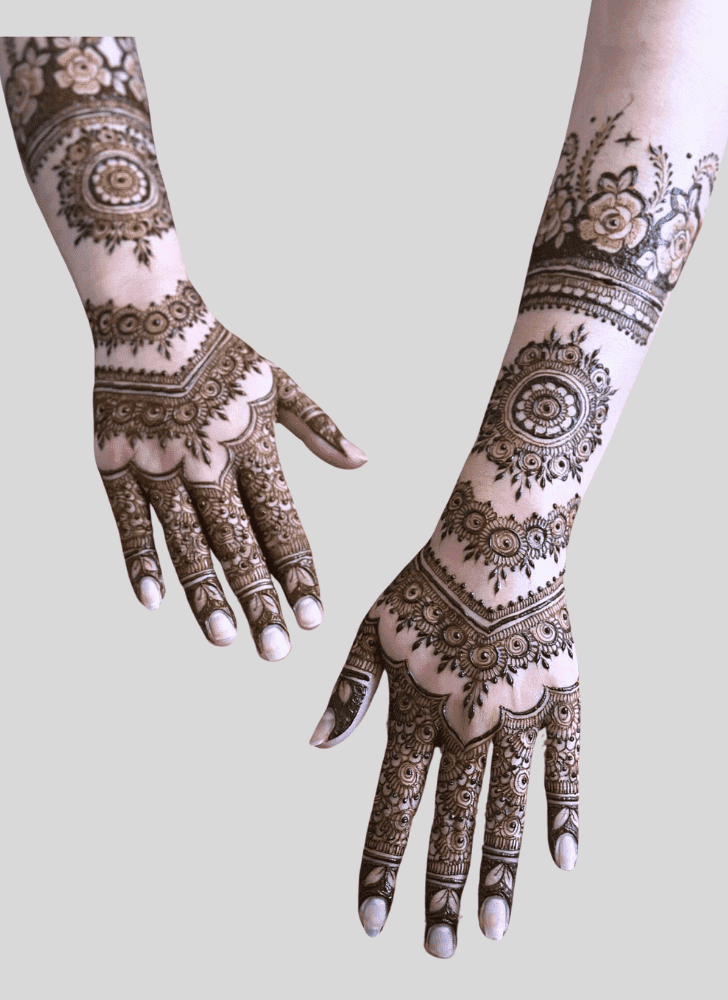 Bewitching Stencils Henna Design