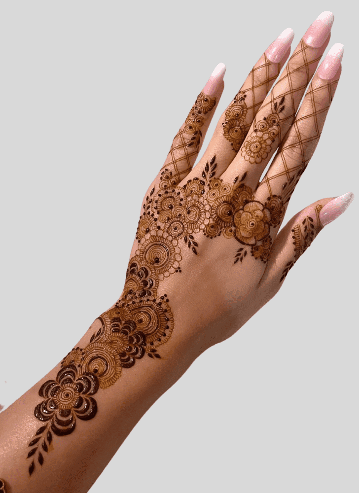 Captivating Stencils Henna Design