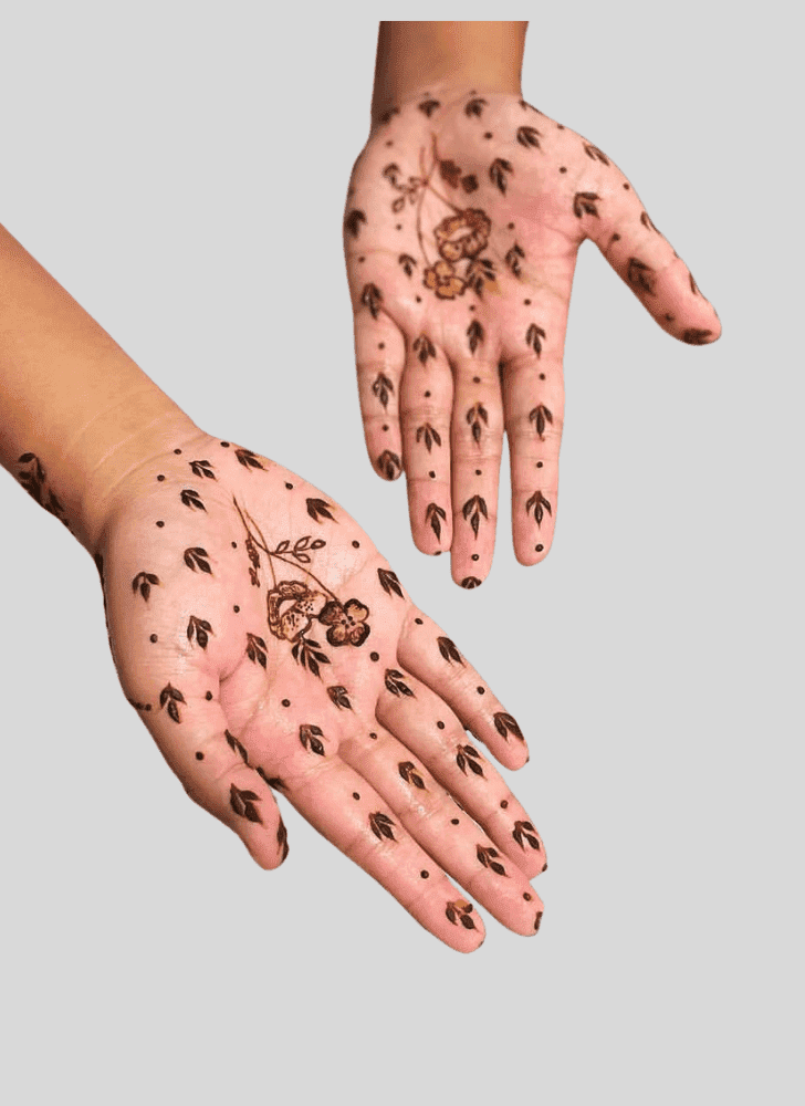 Classy Stencils Henna Design