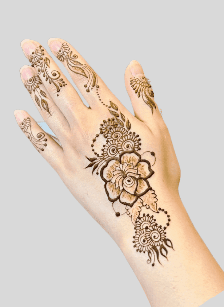 Comely Stencils Henna Design