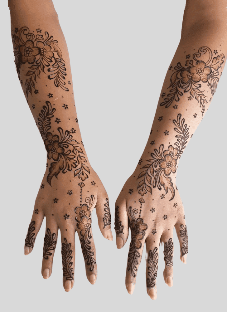 Dazzling Stencils Henna Design