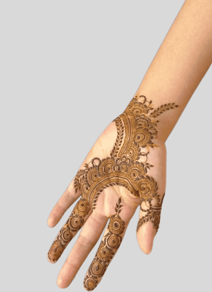 Enticing Stencils Henna Design