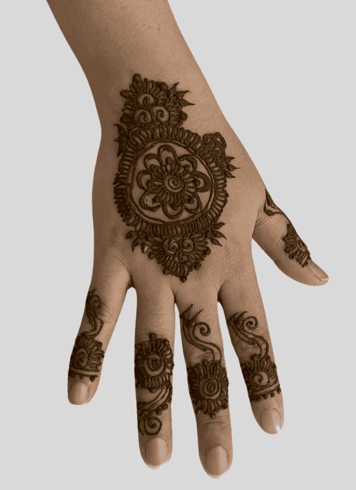 Fascinating Stencils Henna Design