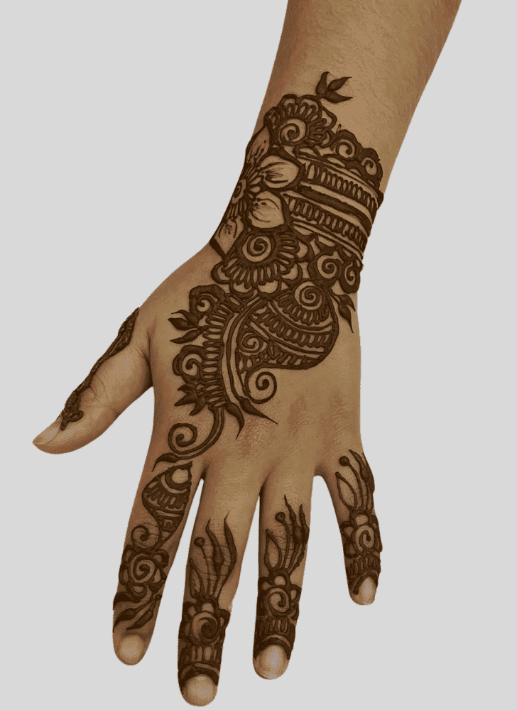 Gorgeous Stencils Henna Design