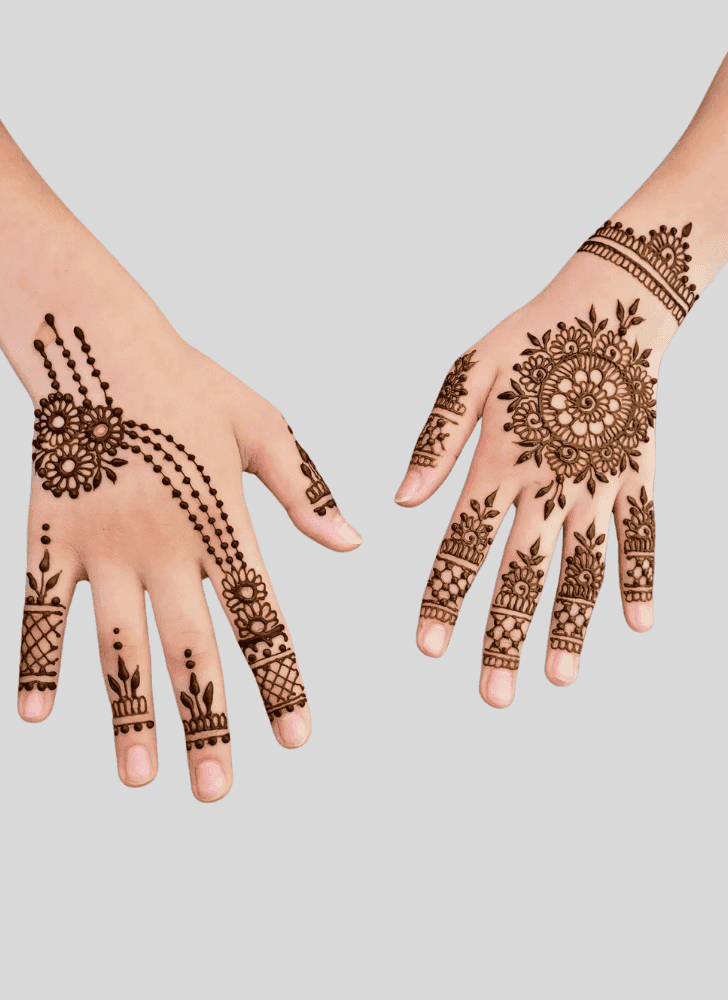 Grand Stencils Henna Design