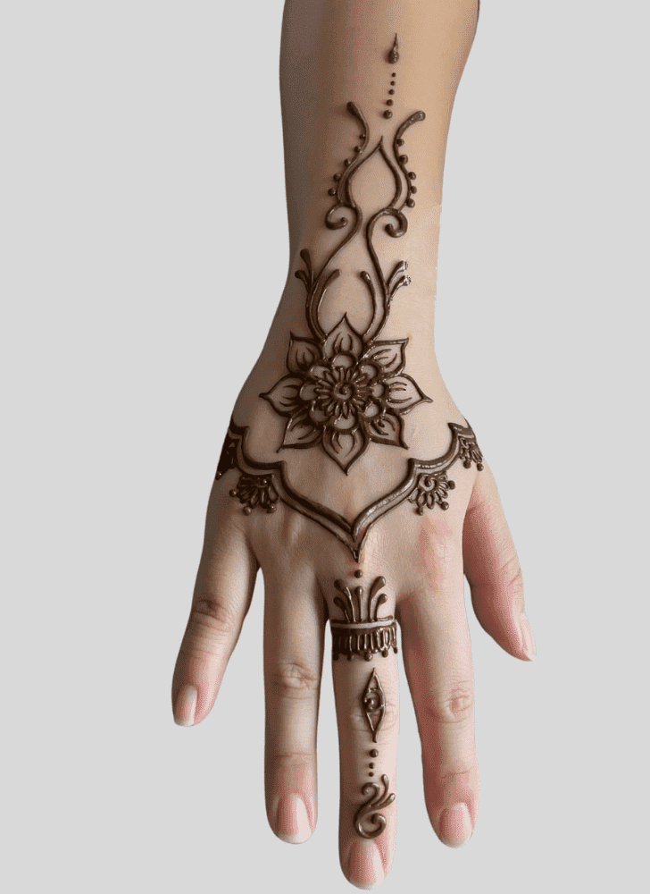 Magnificent Stencils Henna Design