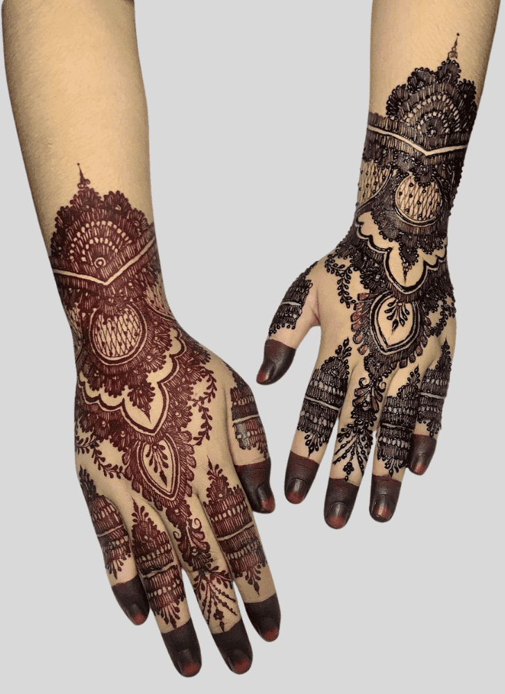 Mesmeric Stencils Henna Design