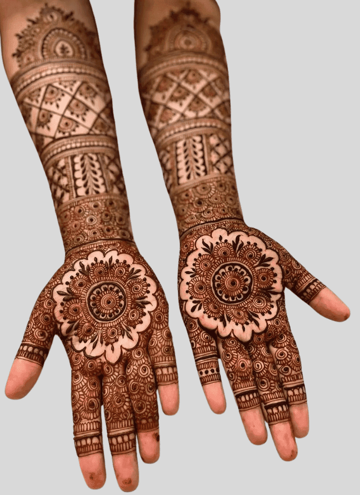 Nice Stencils Henna Design