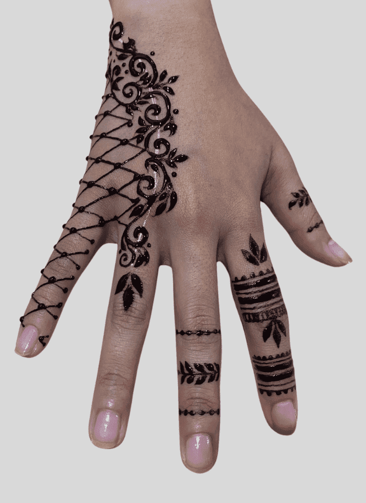 Pretty Stencils Henna Design