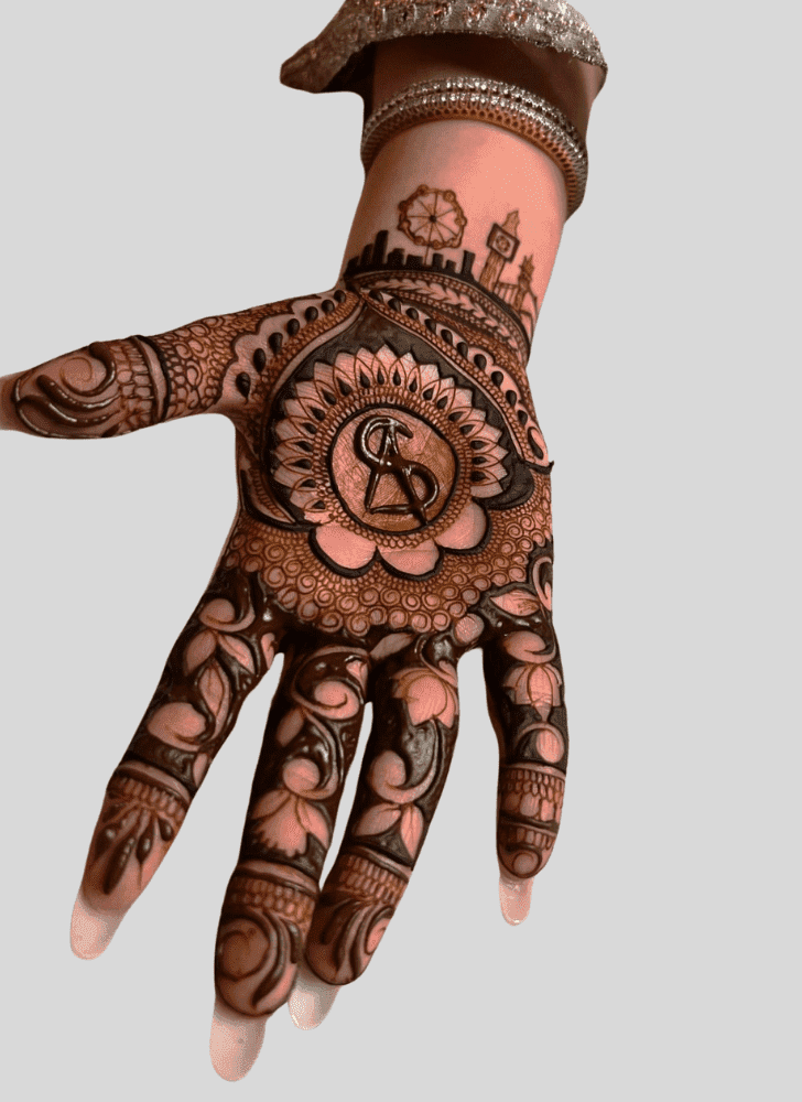 Refined Stencils Henna Design