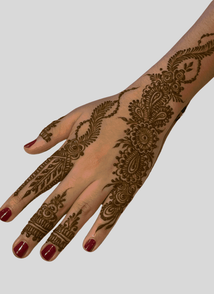 Shapely Stencils Henna Design