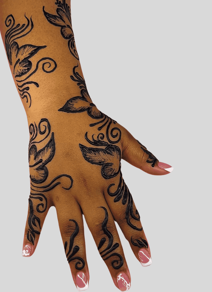 Slightly Stencils Henna Design