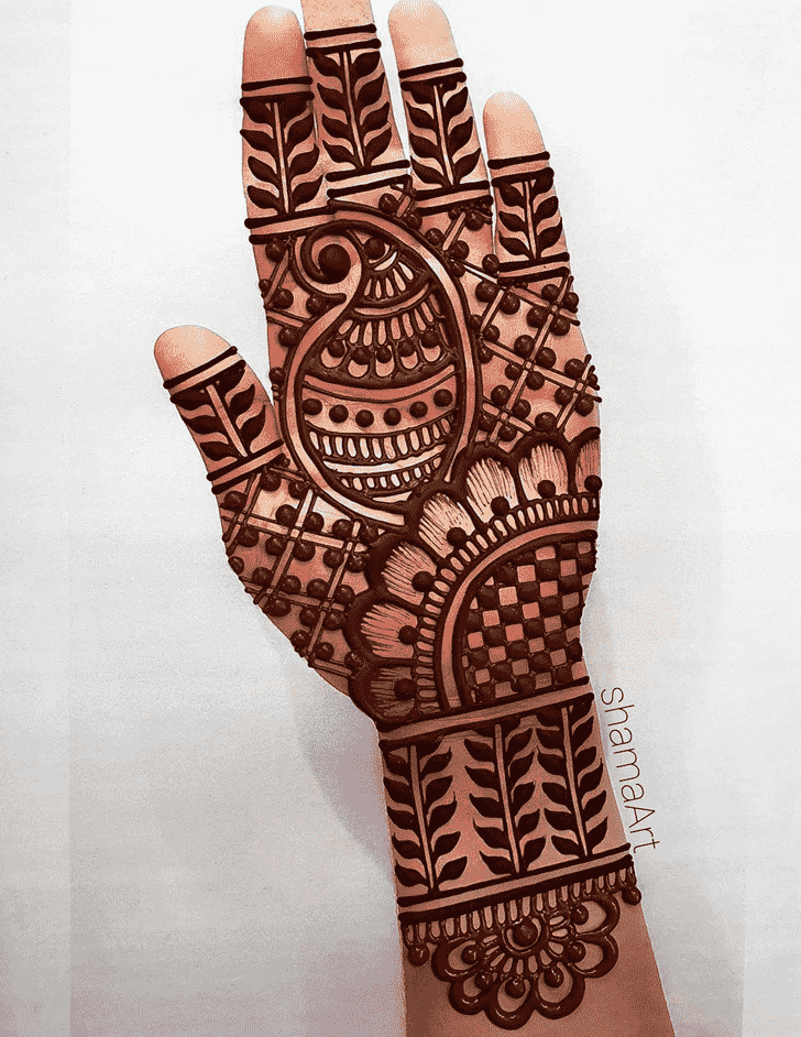 Grand Stunning Henna design