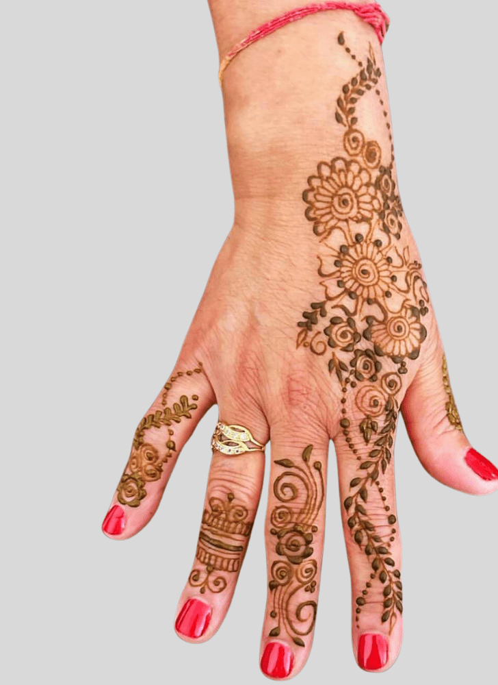 Lovely Styles Mehndi Design