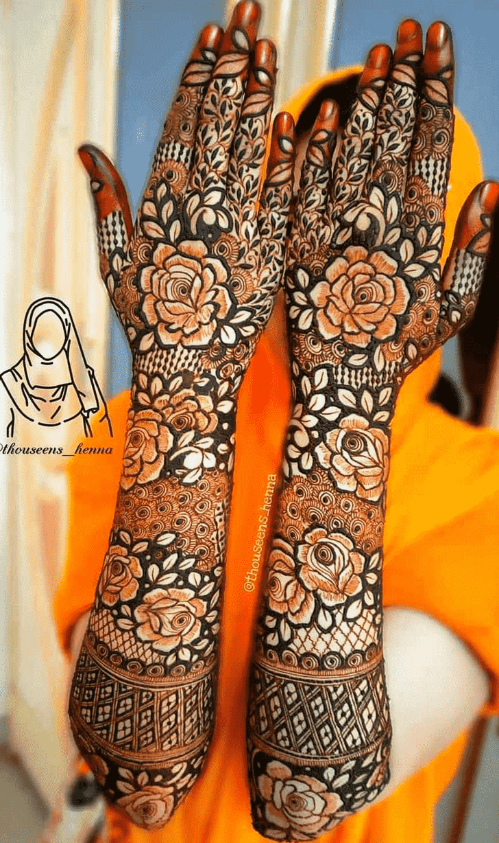 Elegant Stylish Henna Design