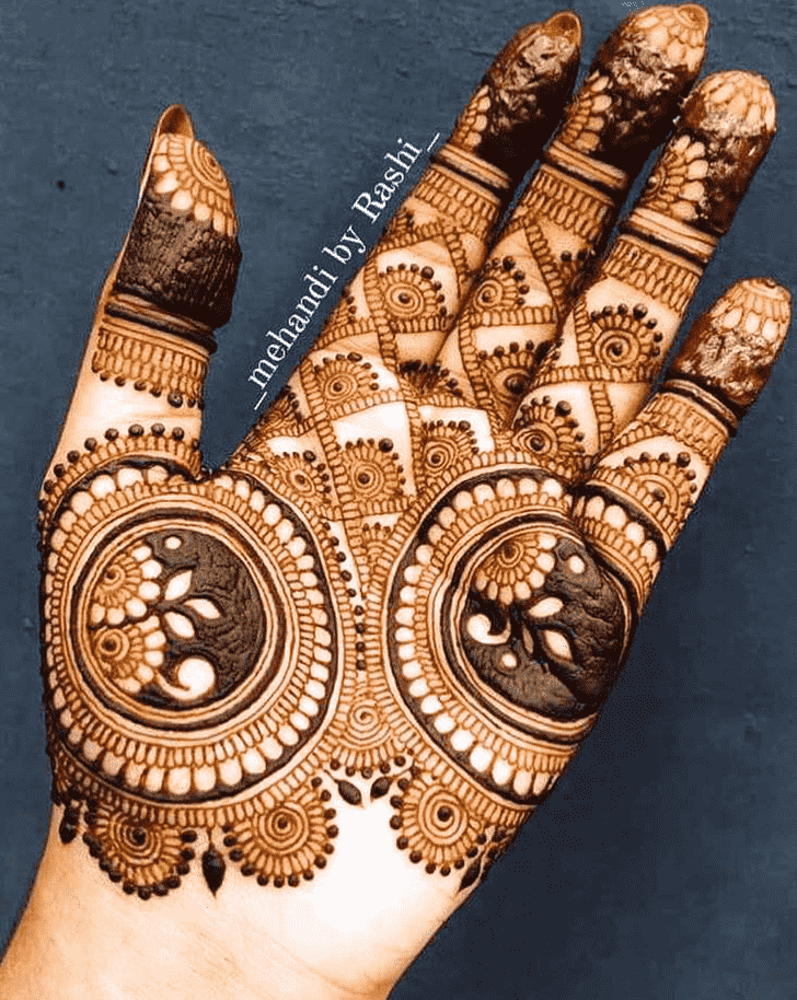 Wonderful Stylish Mehndi Design