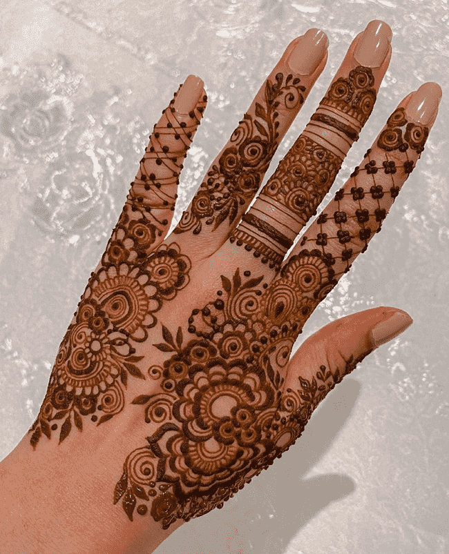 Arm Sukkur Henna Design