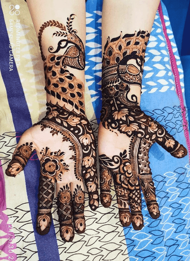 Exquisite Sukkur Henna Design