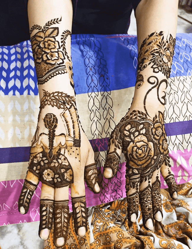 Fair Sukkur Henna Design