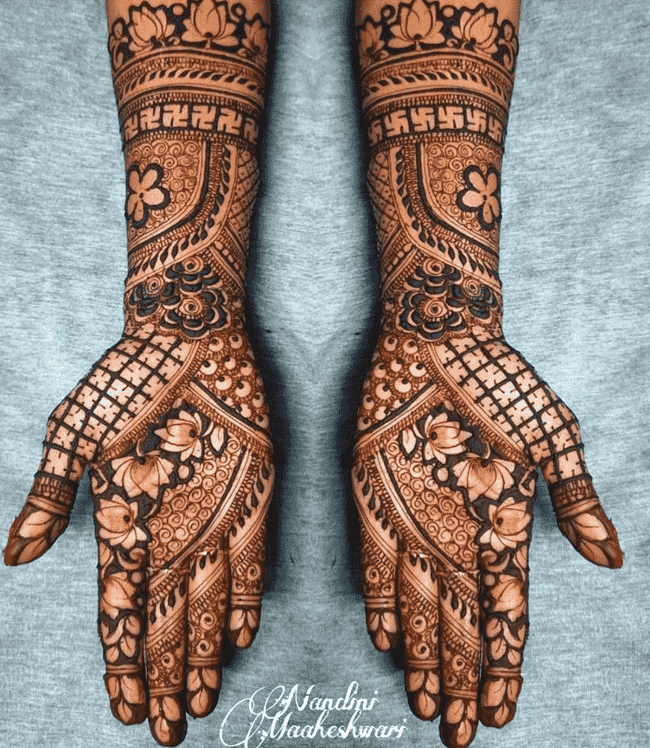 Magnetic Sukkur Henna Design