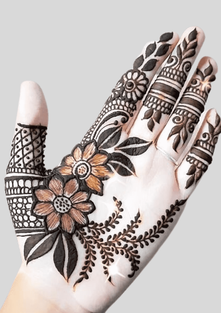 Captivating Switzerland Henna Design