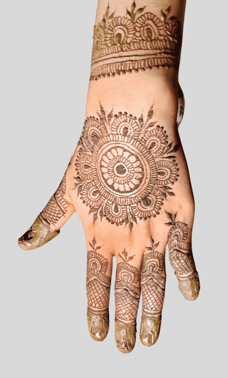 Comely Switzerland Henna Design