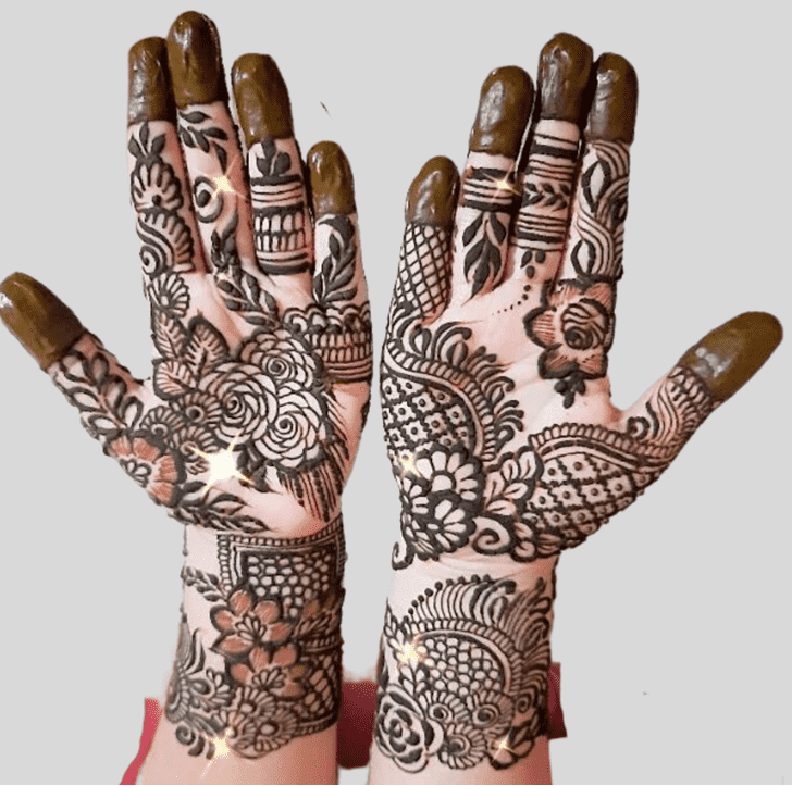 Dazzling Switzerland Henna Design