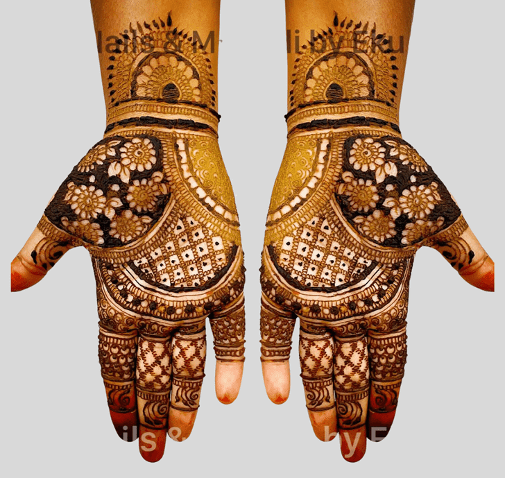 Delicate Switzerland Henna Design