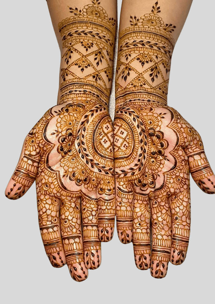 Elegant Switzerland Henna Design