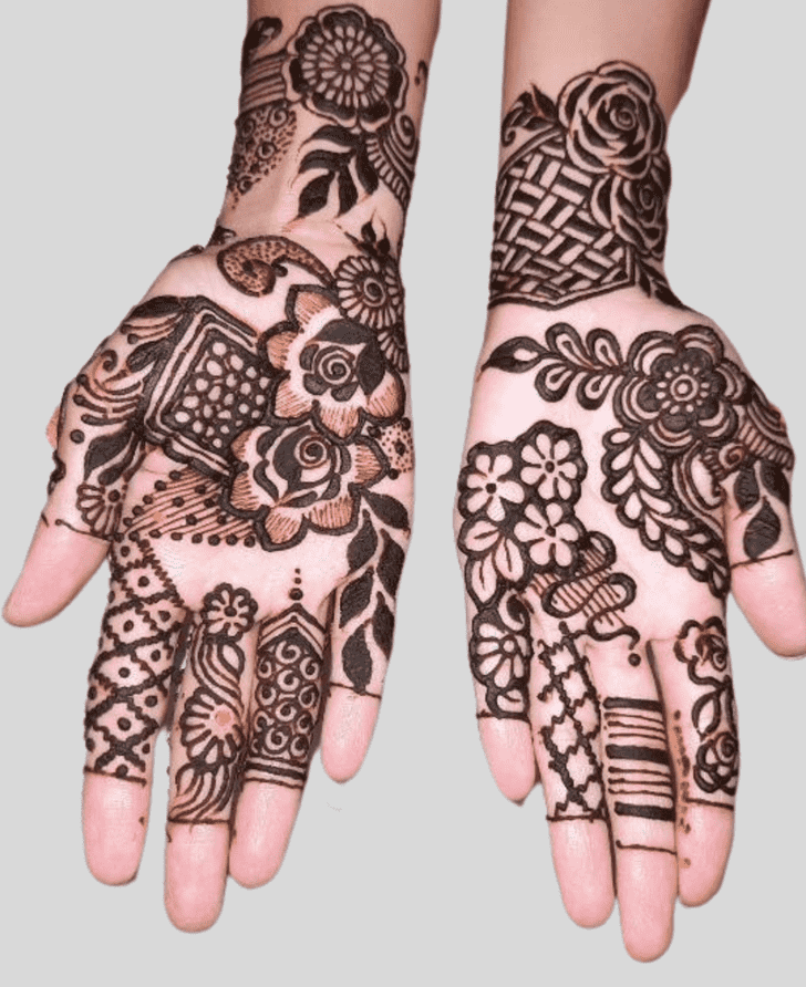 Enticing Switzerland Henna Design