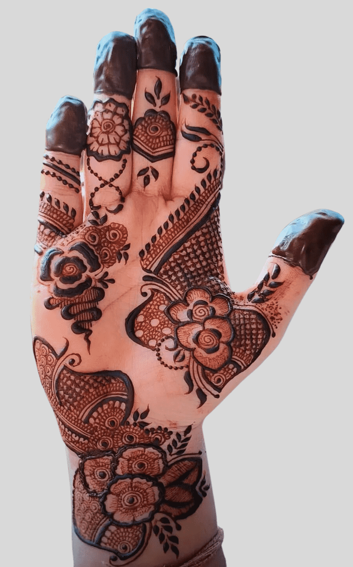 Graceful Switzerland Henna Design