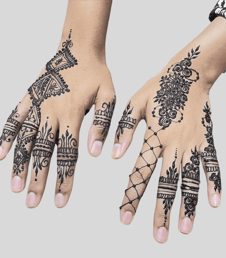 Marvelous Switzerland Henna Design