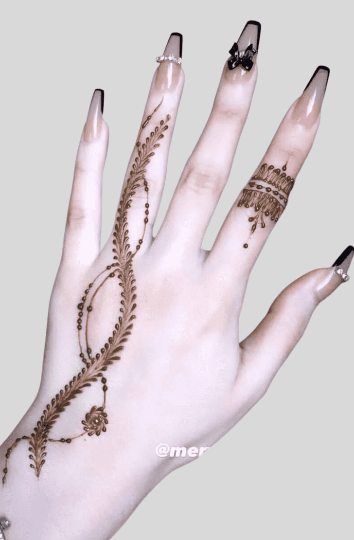 Nice Switzerland Henna Design