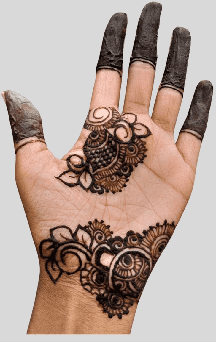 Pretty Switzerland Henna Design