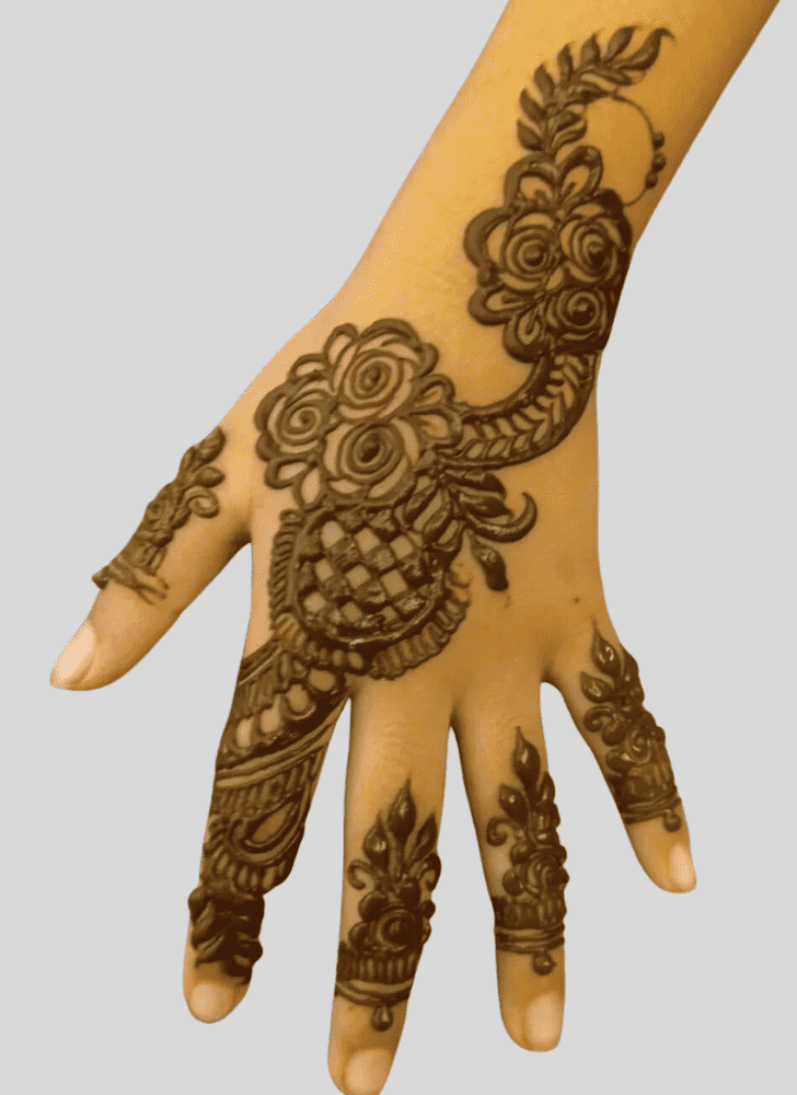 Classy Tattoo Henna Design