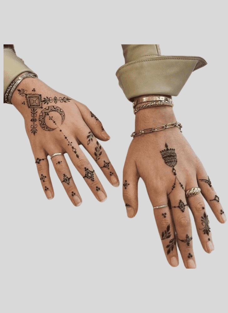 Mesmeric Tattoo Henna Design