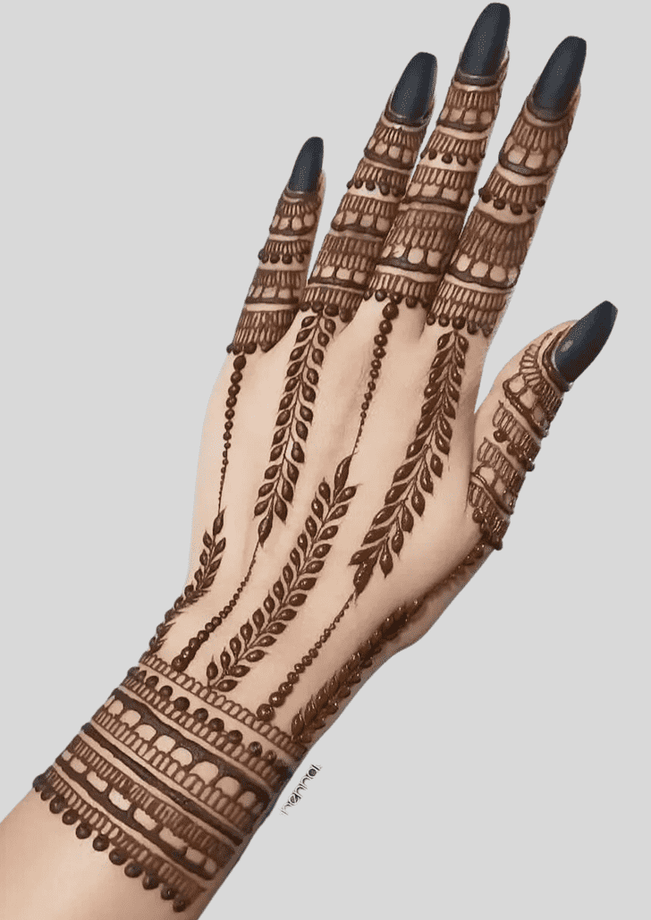 Delightful Teej Special Henna Design