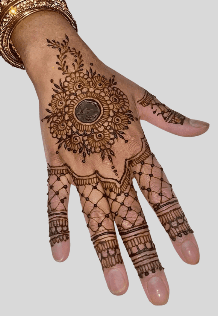 Lovely Teej Special Mehndi Design