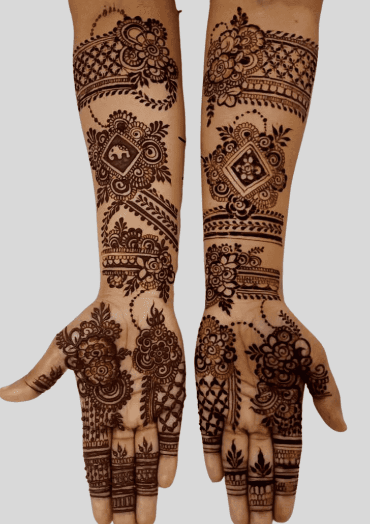 Radiant Teej Special Henna Design