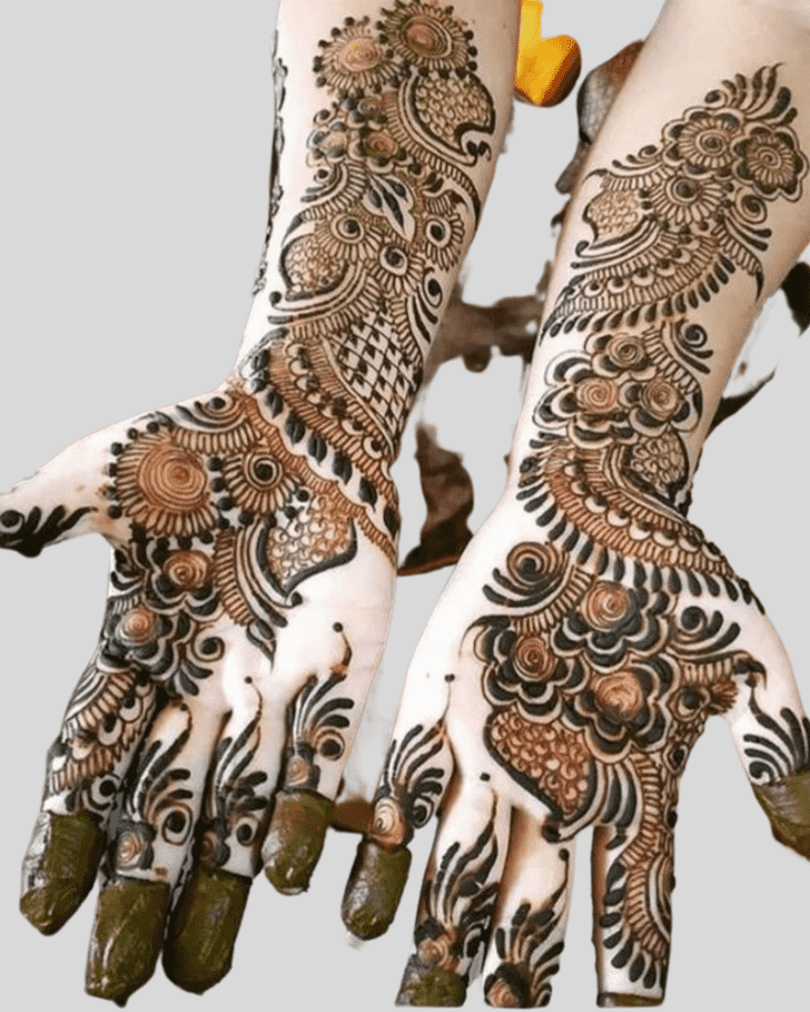 Wonderful Teej Special Mehndi Design