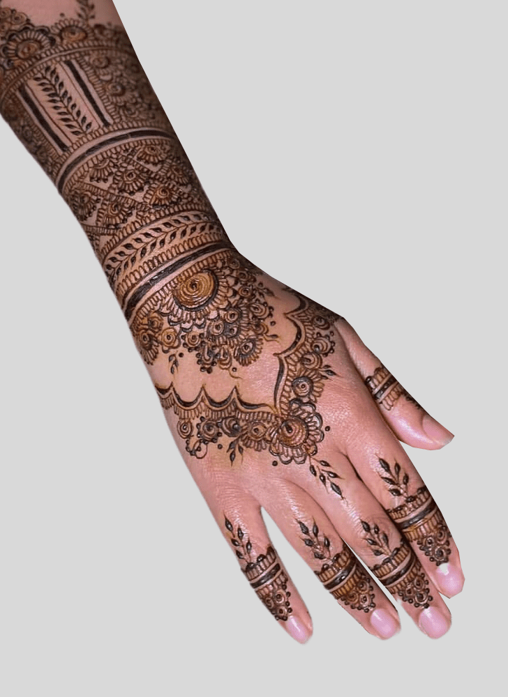 Admirable Temporary Mehndi Design