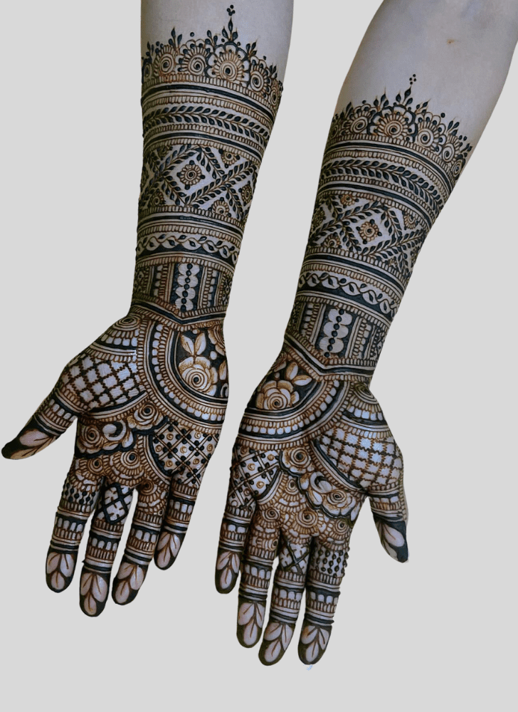 Bewitching Temporary Henna Design