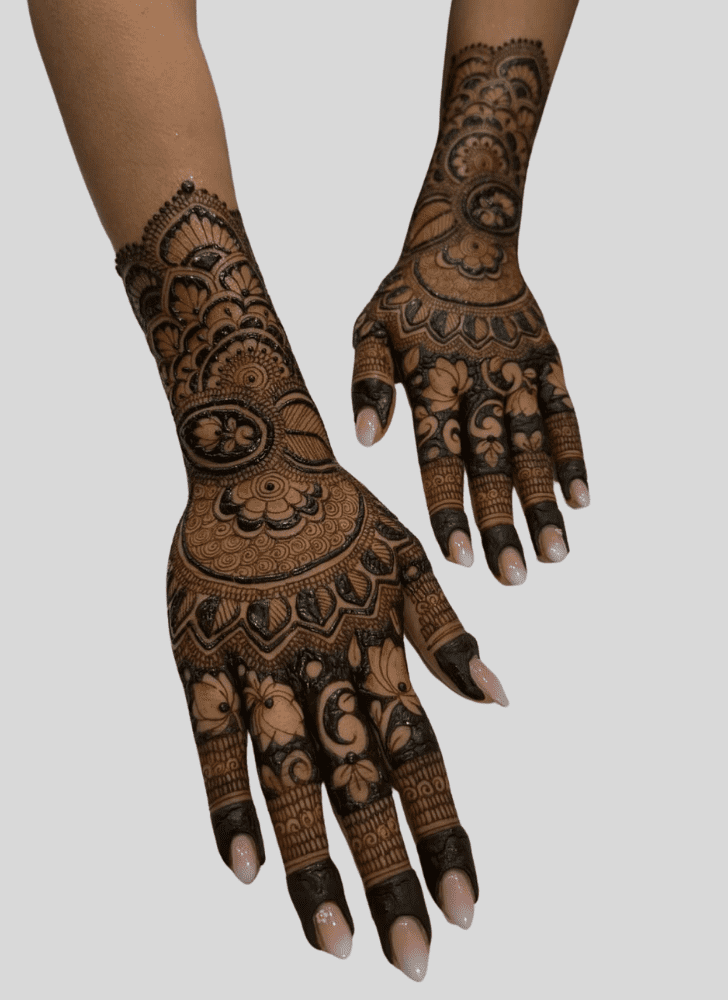 ChTemporarying Temporary Henna Design