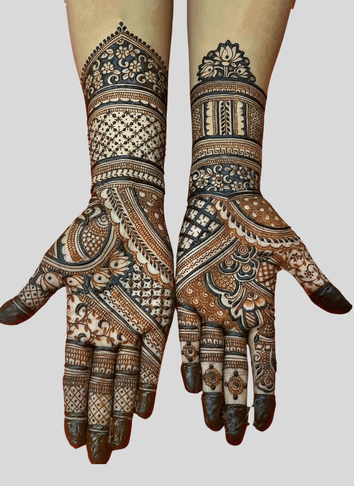 Classy Temporary Henna Design