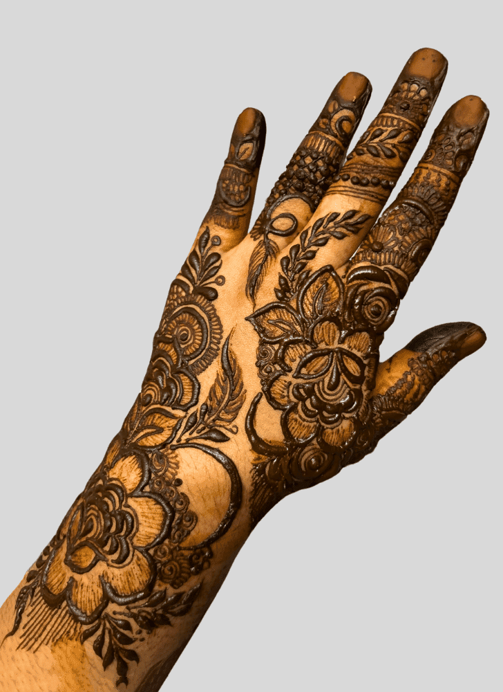 Comely Temporary Henna Design