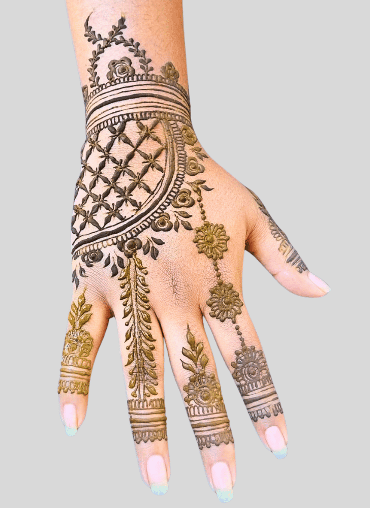 Excellent Temporary Henna Design