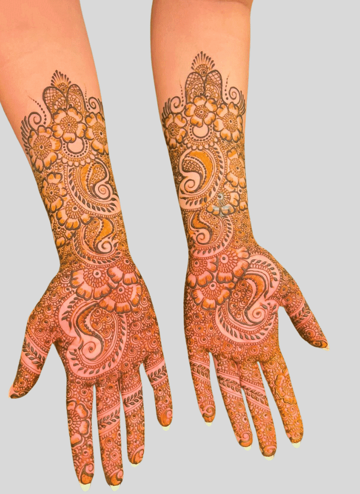 Fetching Temporary Henna Design