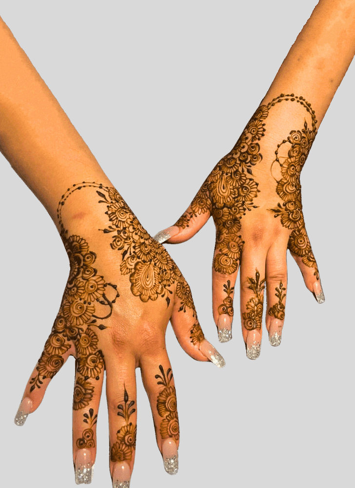 Gorgeous Temporary Henna Design